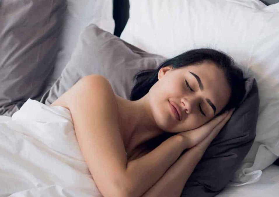 sleeping girl