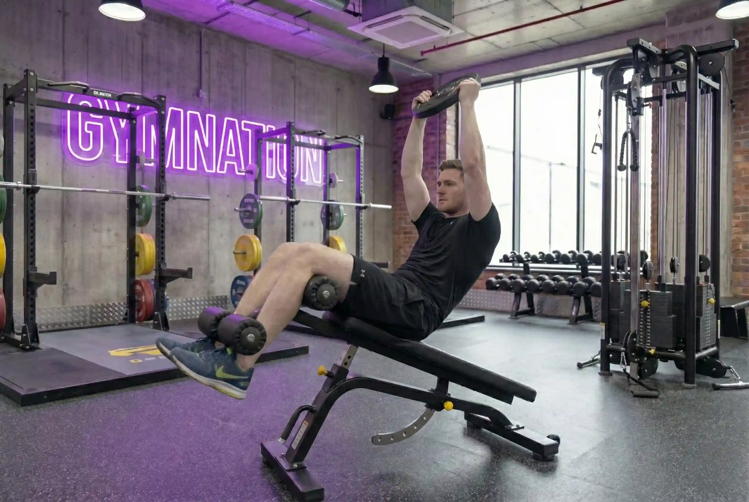 Weighted Decline Sit Up (3)