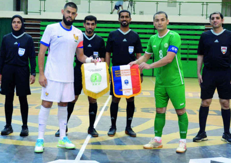 مونديال الصالات فرنسا والسعودسة وتركمانستان