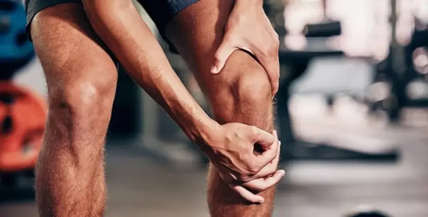 الم في ركبة القدم بعد التمرين