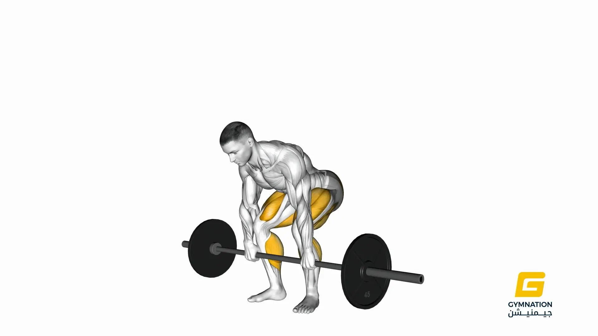 Barbell Deadlift Thumb