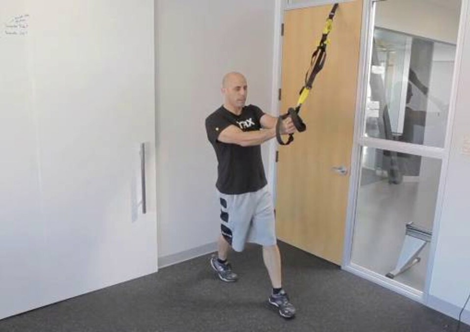 man exercising
