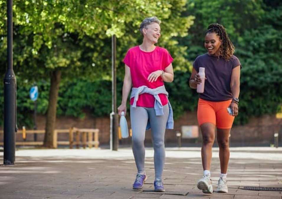 Girls Walking