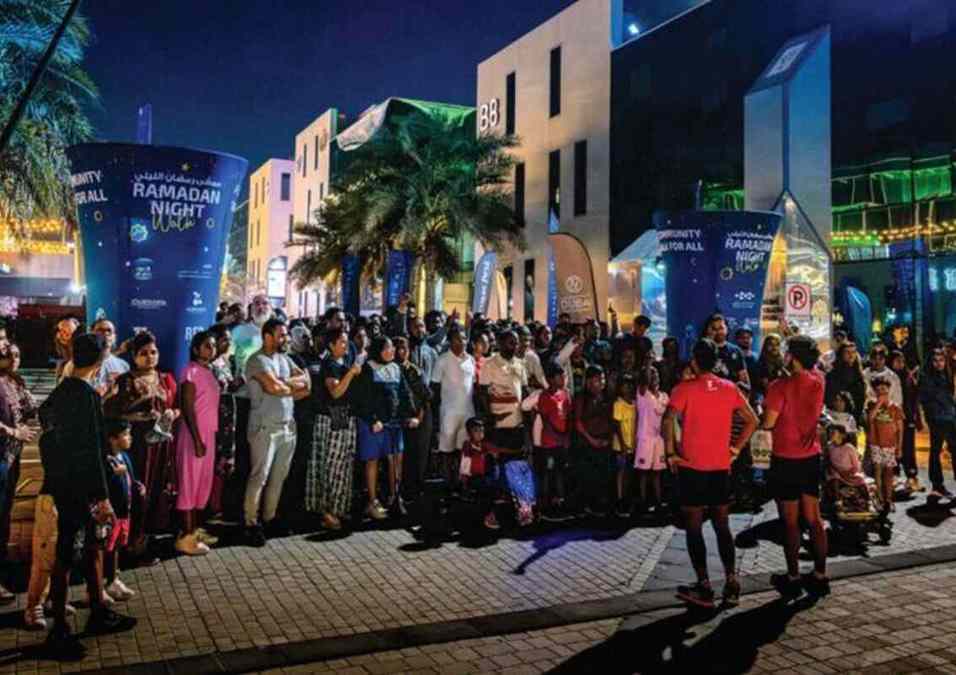 Ramadan Night Walk In Dubai