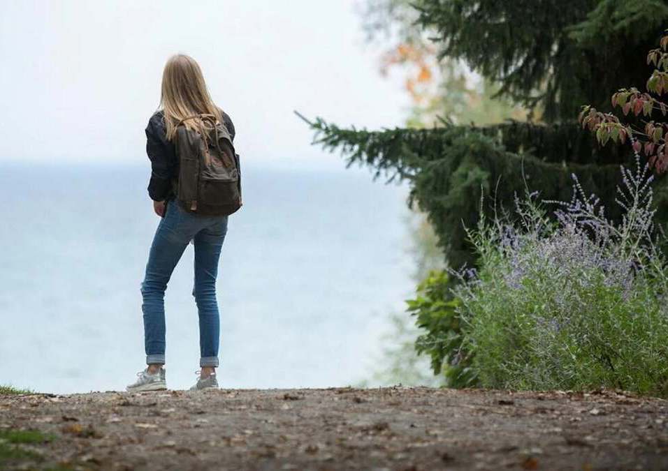 girl in nature