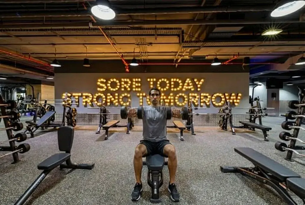 Dumbbell Seated Front Raise