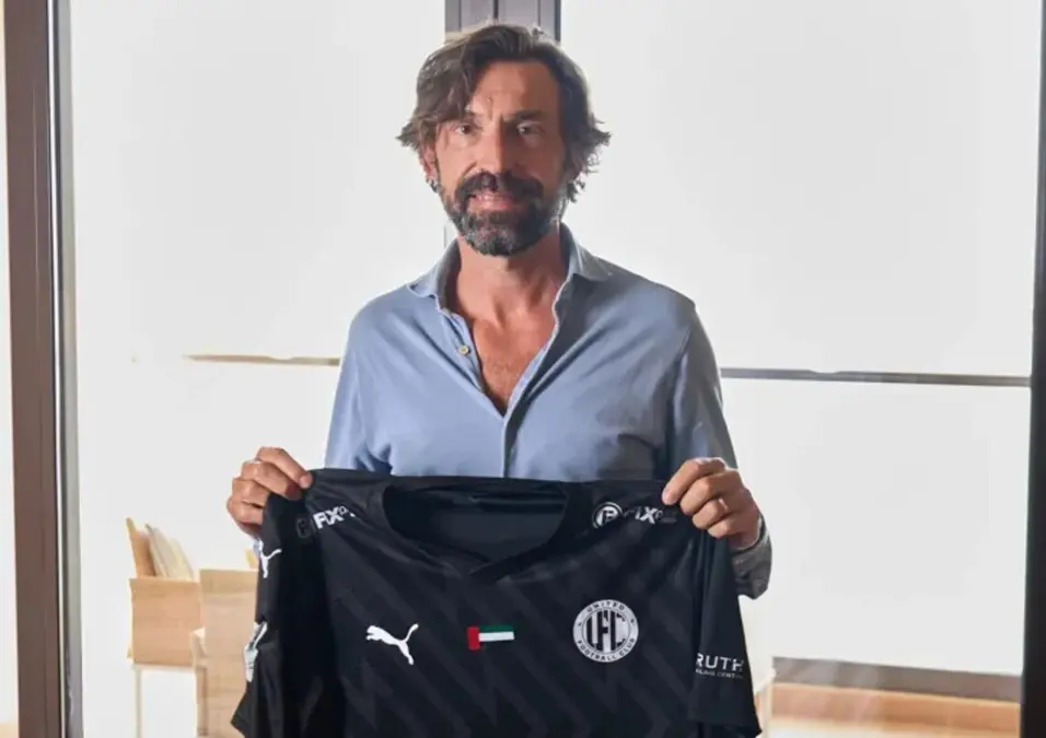 بيرلو يعود للتدريب عبر يونايتد اف سي في دبي