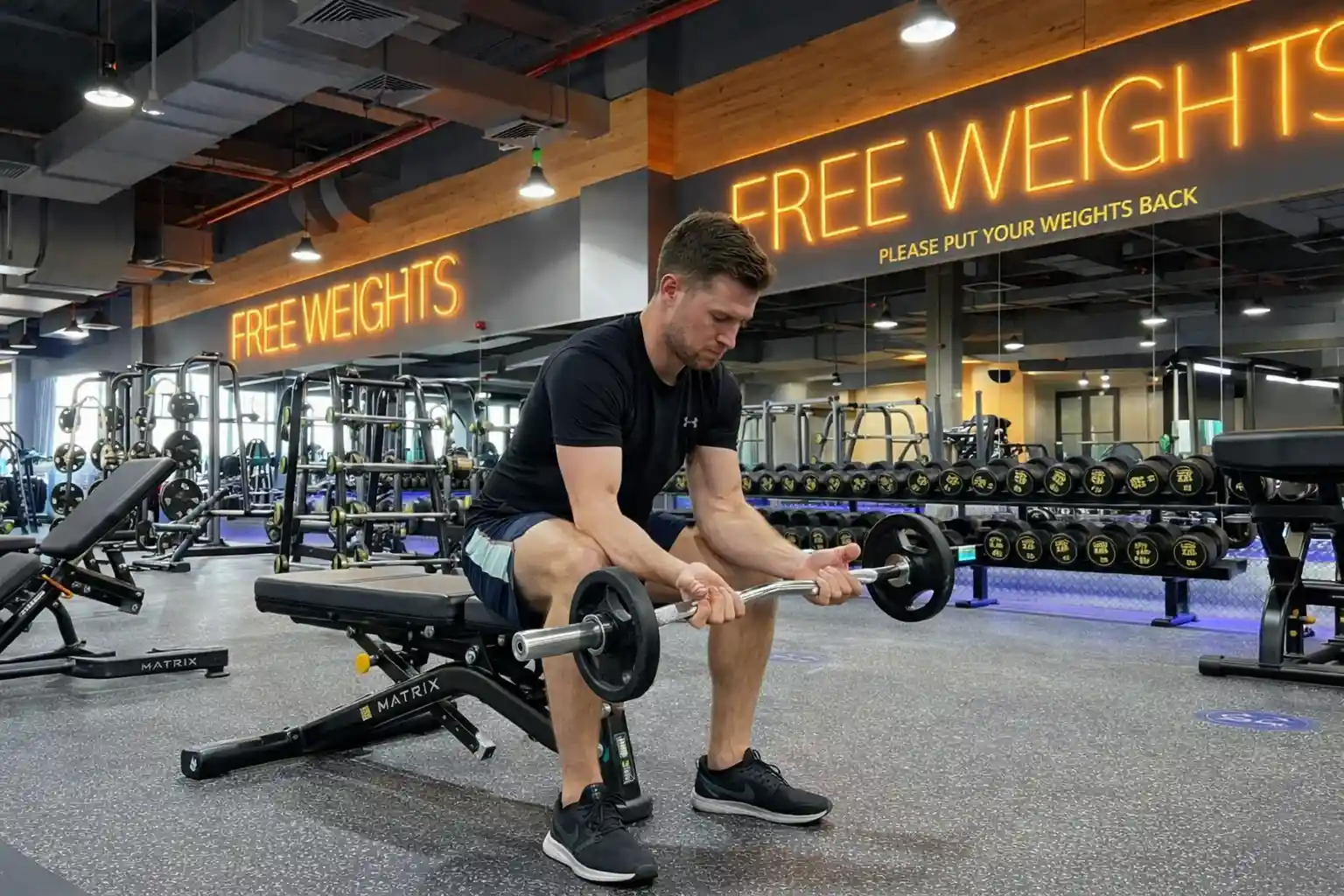 Barbell Finger Curls