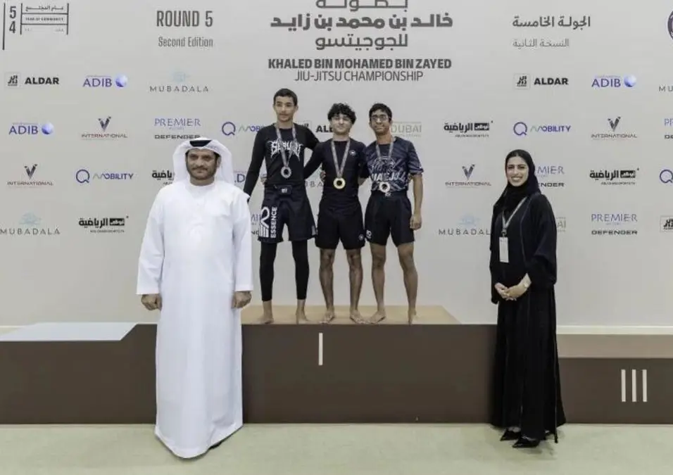 بطولة خالد بن محمد بن زايد للجوجيتسو تختتم جولتها الخامسة في دبي