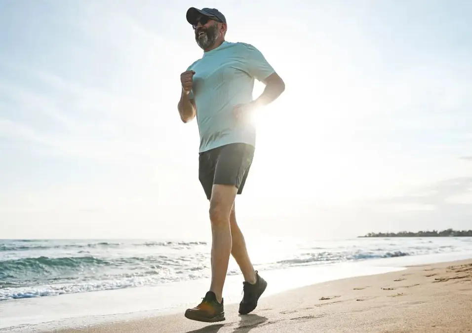 Man running