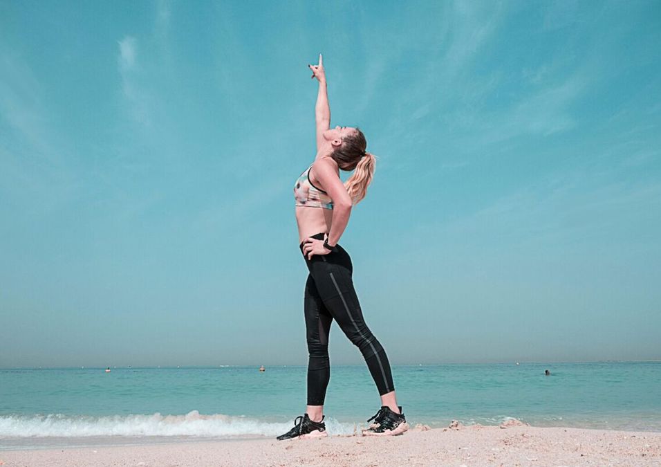Girl on the beach