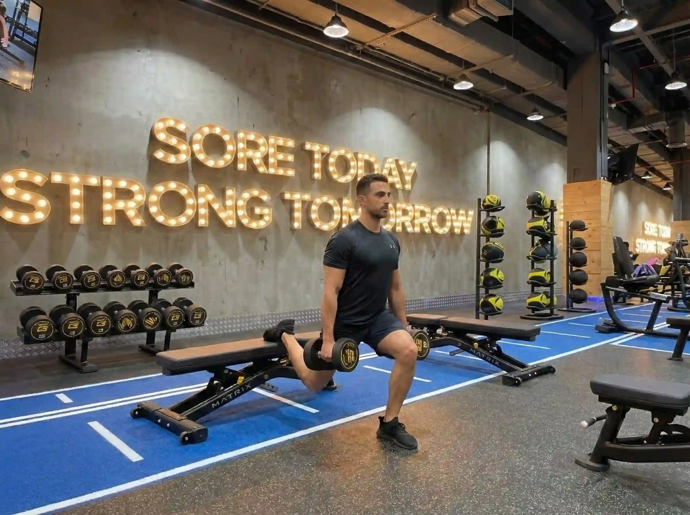 Dumbbell Single Leg Split Squat