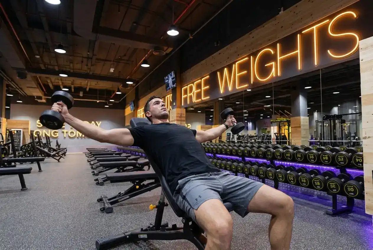 Dumbbell Incline Fly