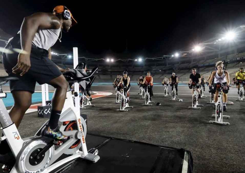 DXB and CRANK Fitness Ride