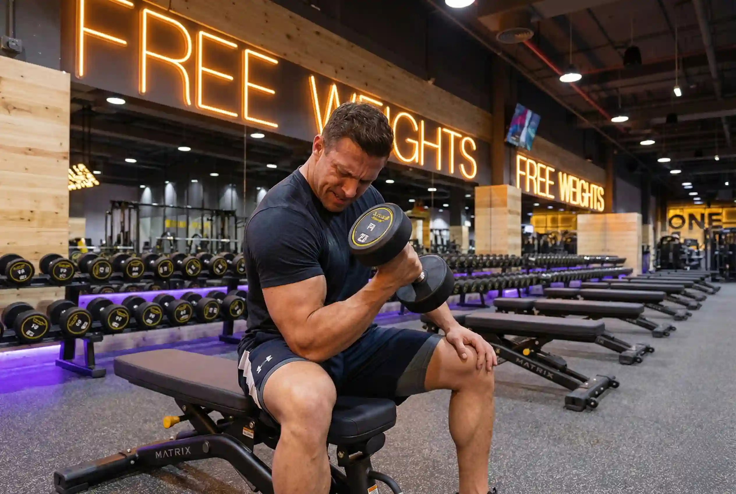 Dumbbell Concentration Curl
