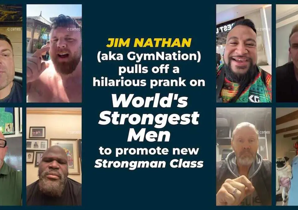 GymNation Pranks World's Strongest Men to Launch New Class