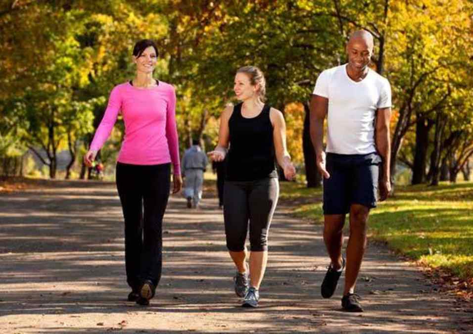 people walking