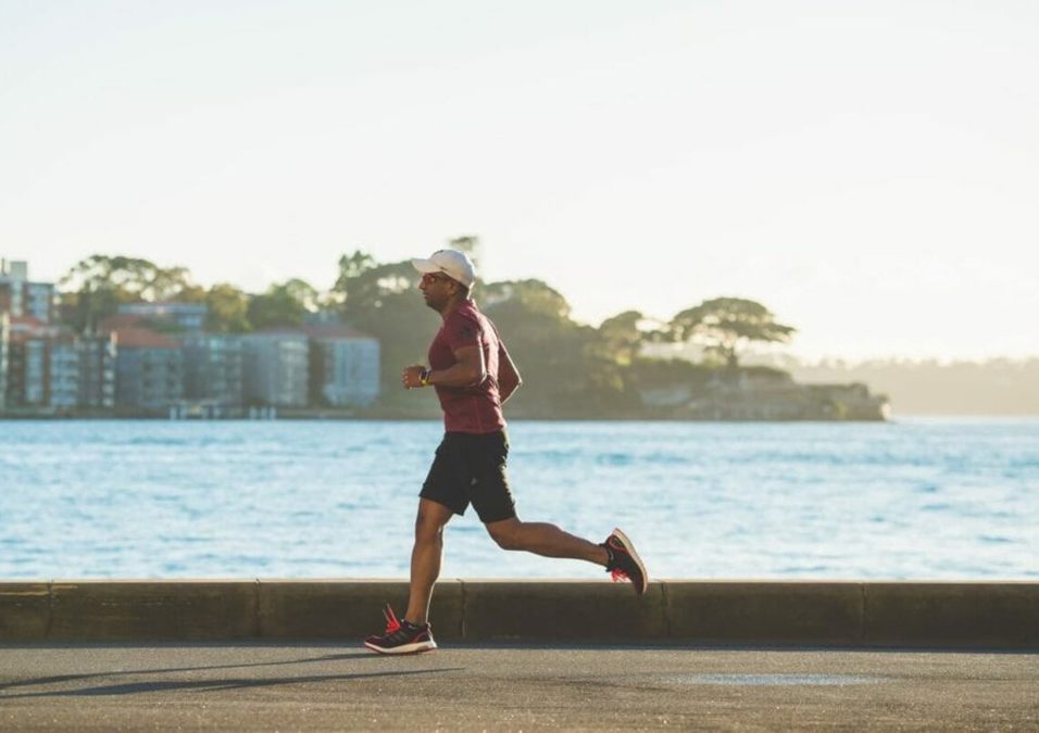 Man running