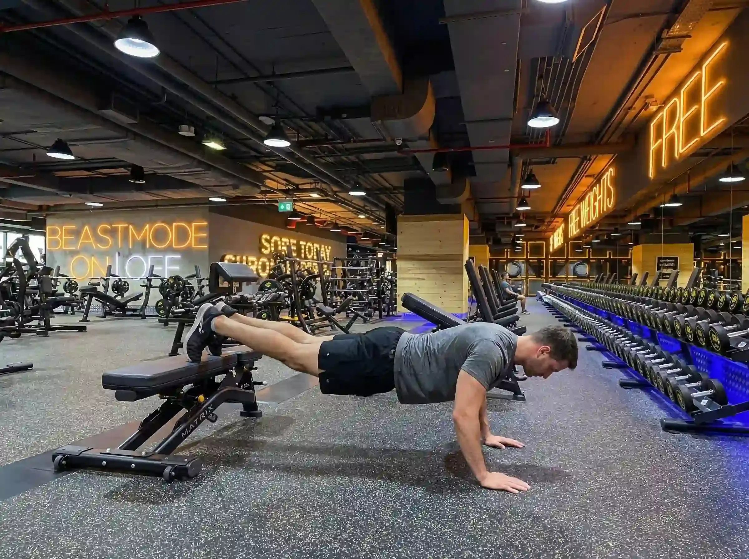 Decline Push Up