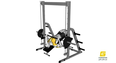 Smith Decline Bench Press Thumb